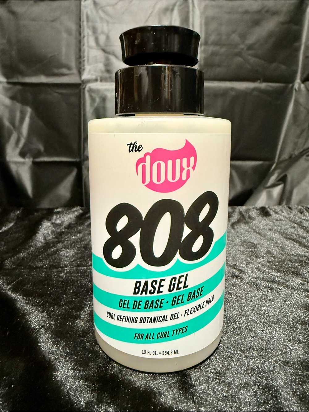 The doux 808 Base Gel - Curl defining botanical gel for all curl types
